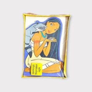 Vtg Disney Pocahontas note cards